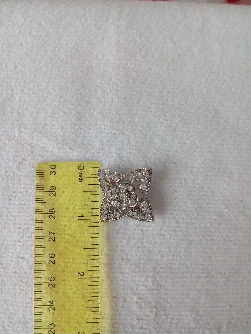 Silver Star Brooch Pin - Picture 4 of 8